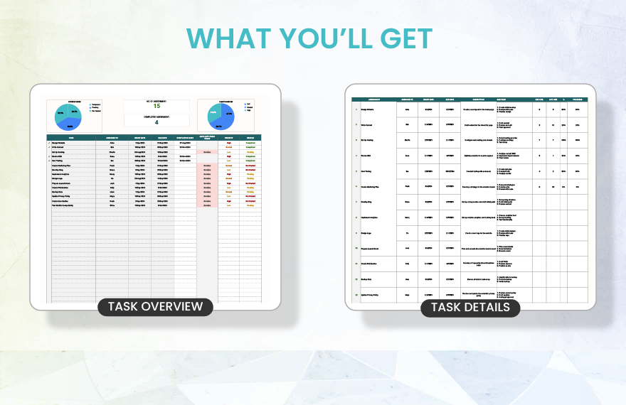 Task Assignment Tracker Template