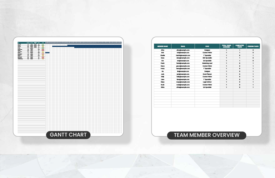 Task Assignment Tracker Template