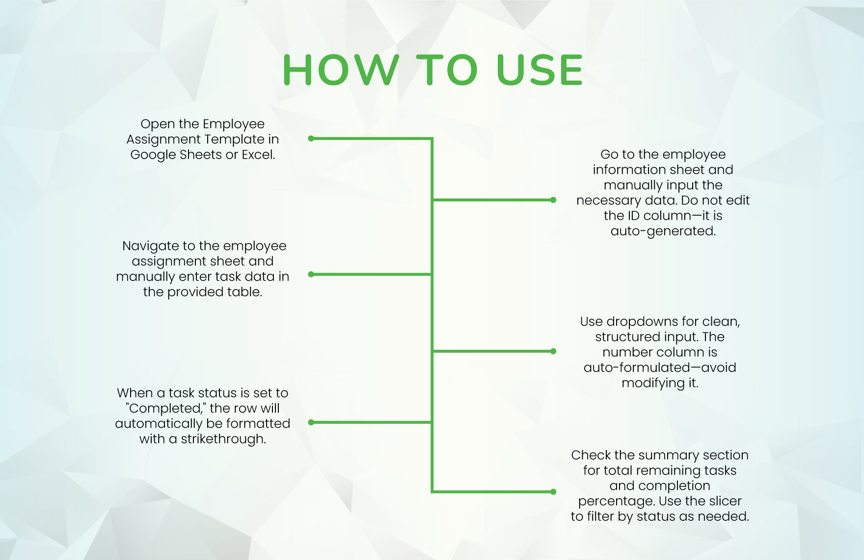 Employee Assignment Template