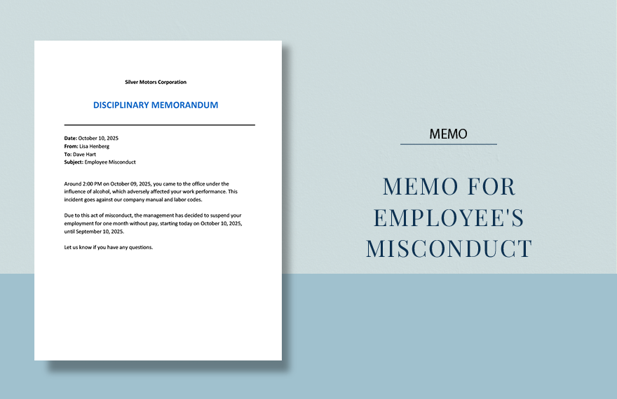 Memo Format Templates In Word FREE Download Template