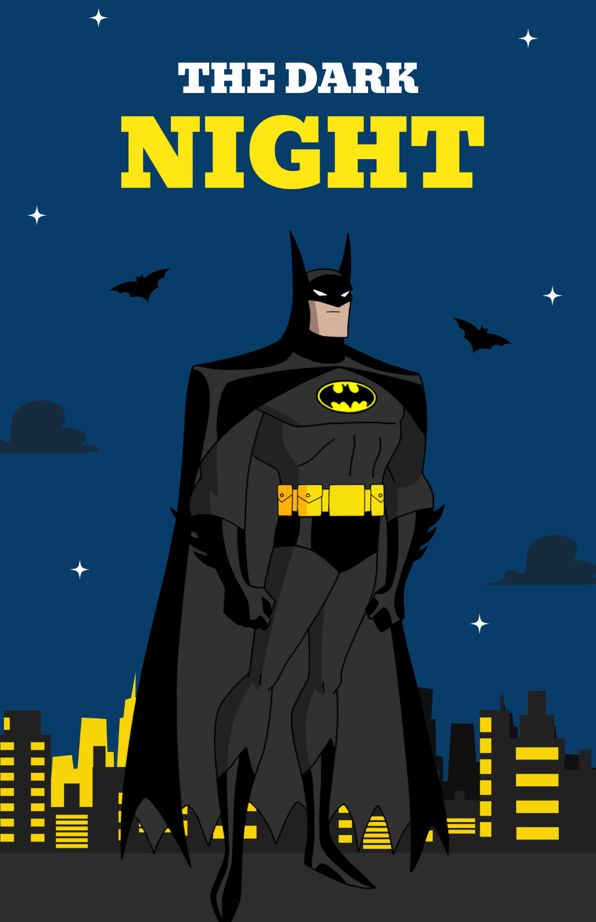 Batman Costume Template