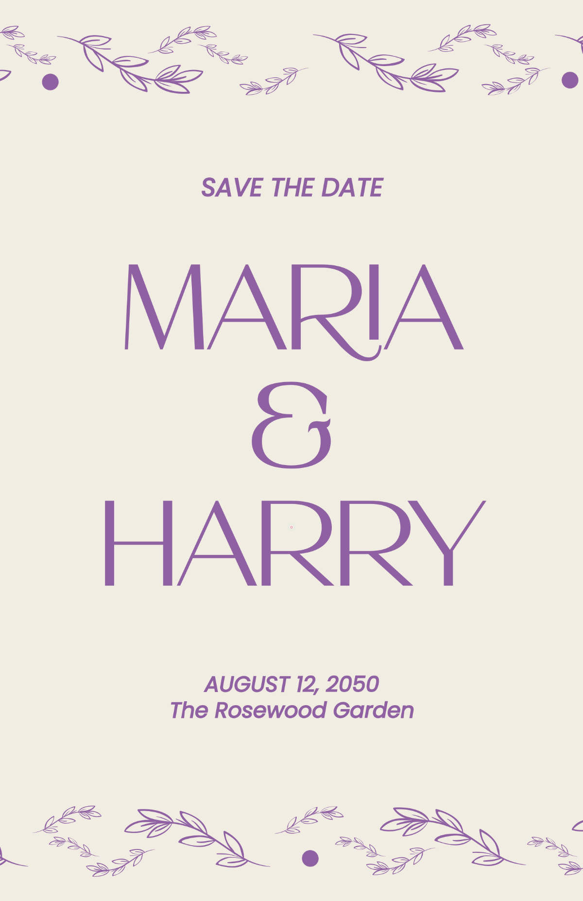 Free Pre Wedding Poster Template to Edit Online