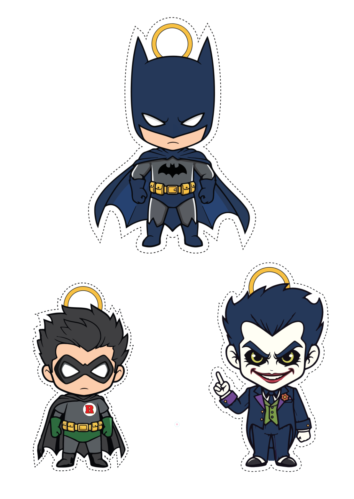 Free Batman Decorations Template