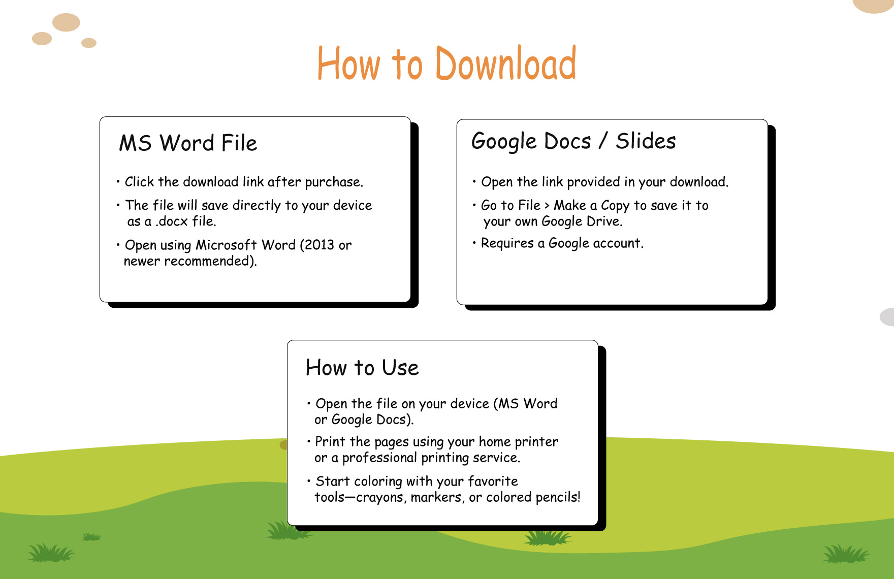 Teens Coloring Book Template