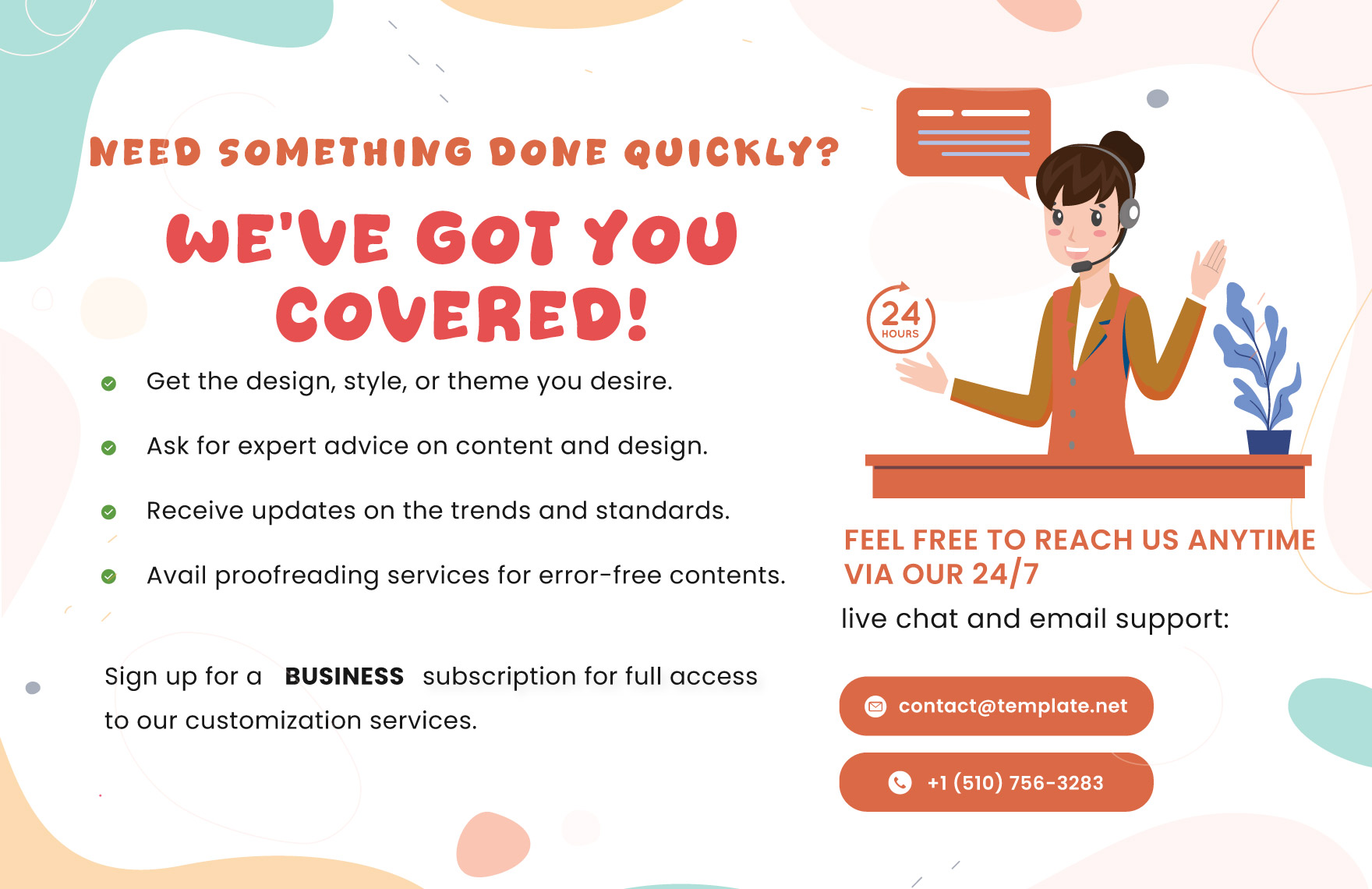 Simple Coloring Book Template