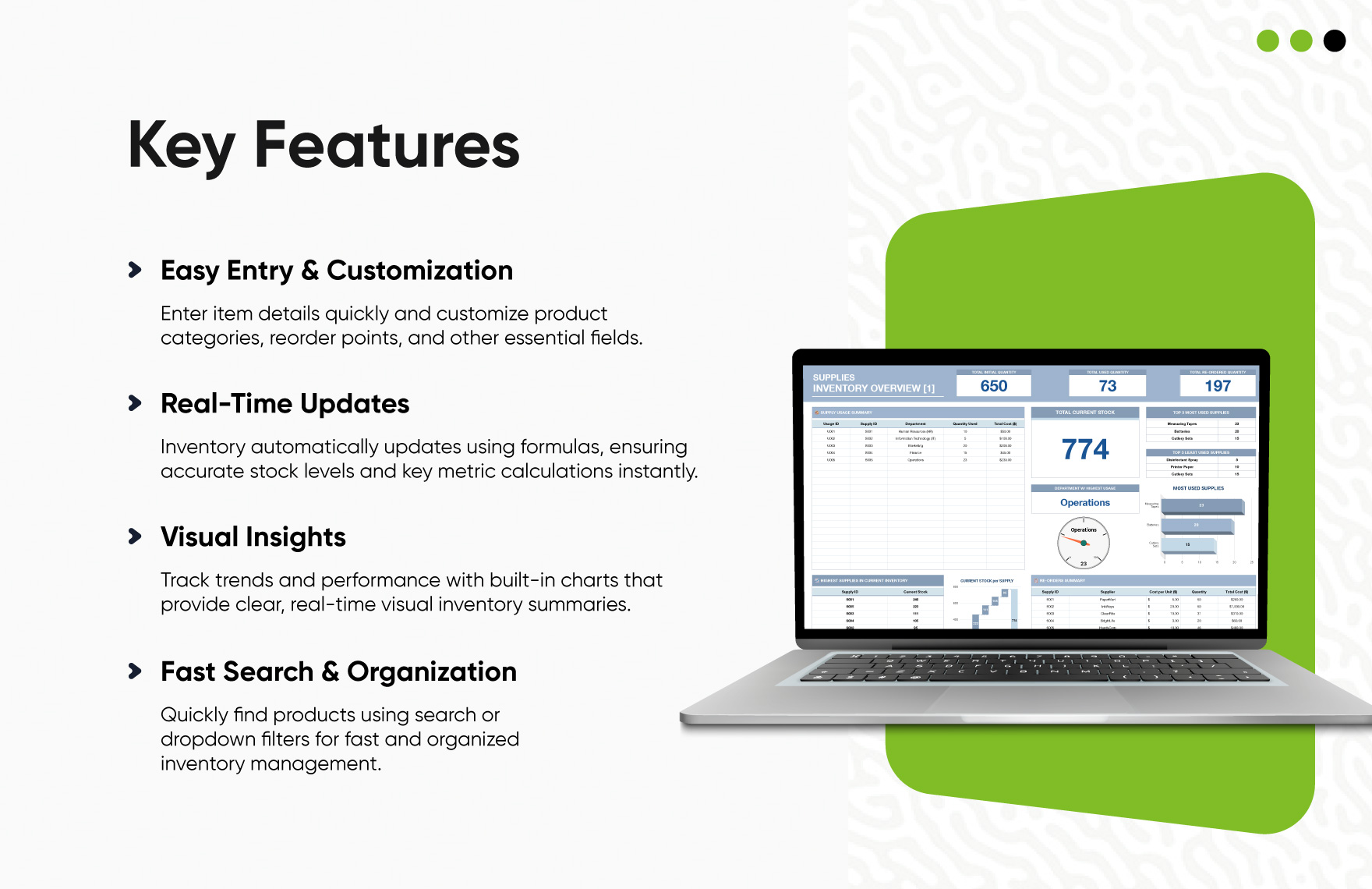 20+ Inventory Control Master Template Bundle