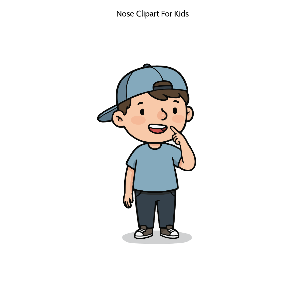 Free Nose Clipart For Kids to Edit Online