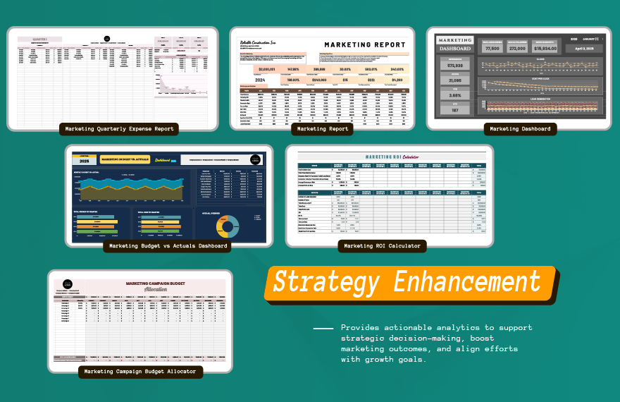 20+ Marketing Metrics Pro Bundle Template