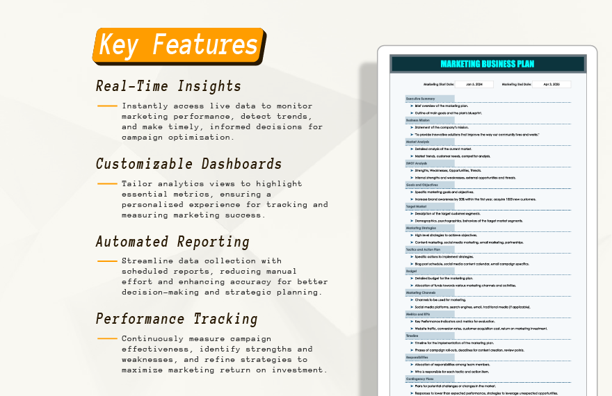 20+ Marketing Metrics Pro Bundle Template