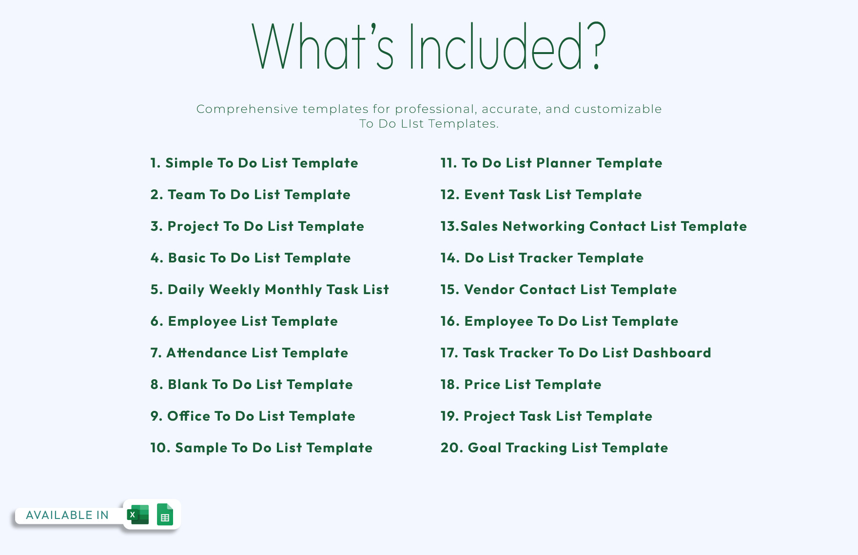 Smart List Maker Bundle