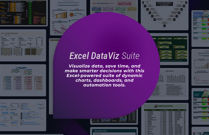 20+ Excel DataViz Suite Template Bundle