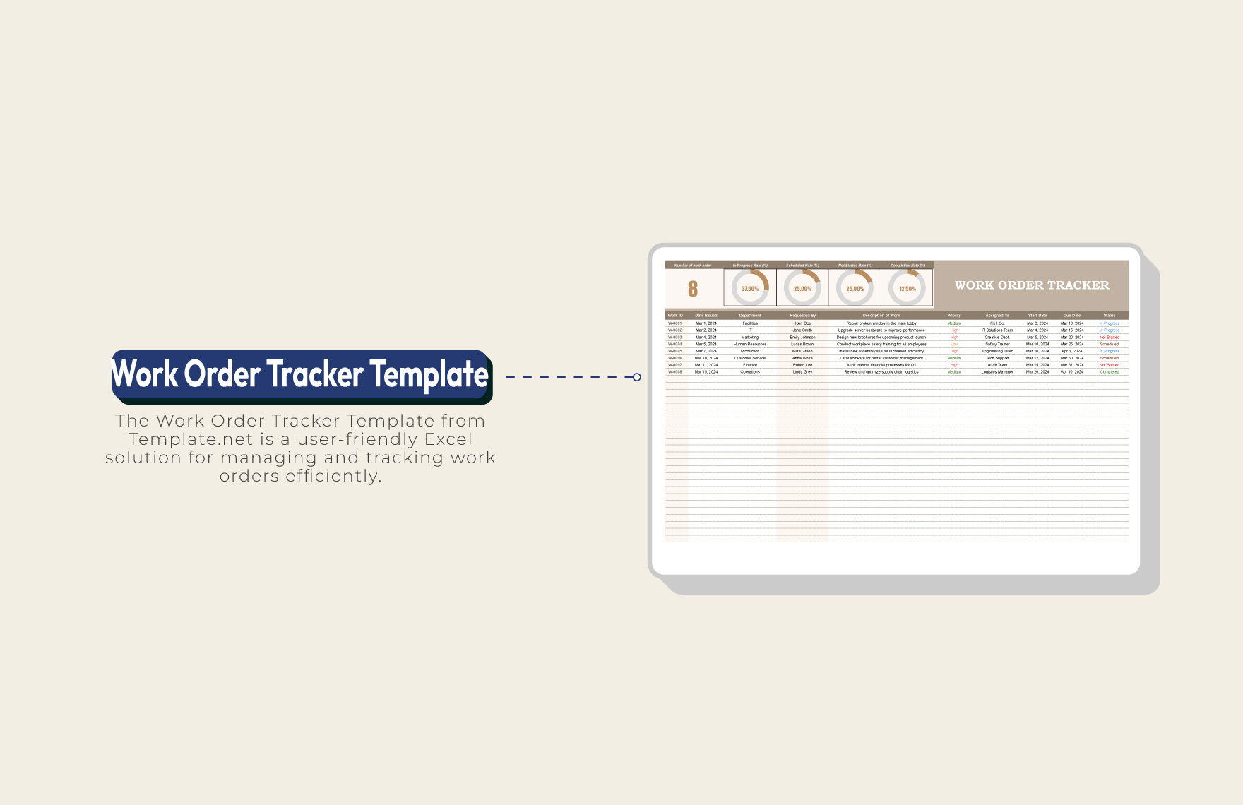 Excel Tracker Suite Template Bundle