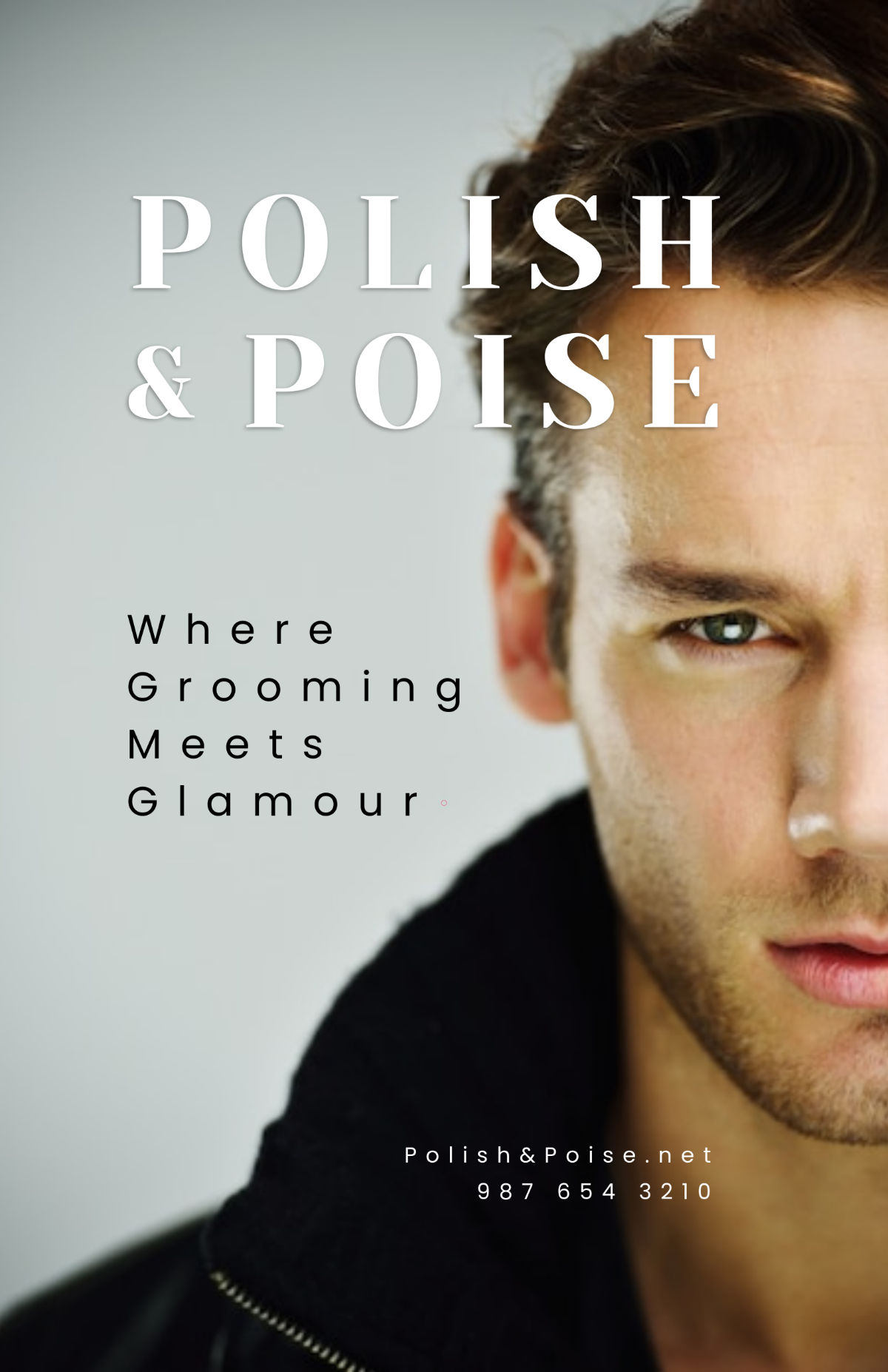 Free Grooming & Makeup Poster Template