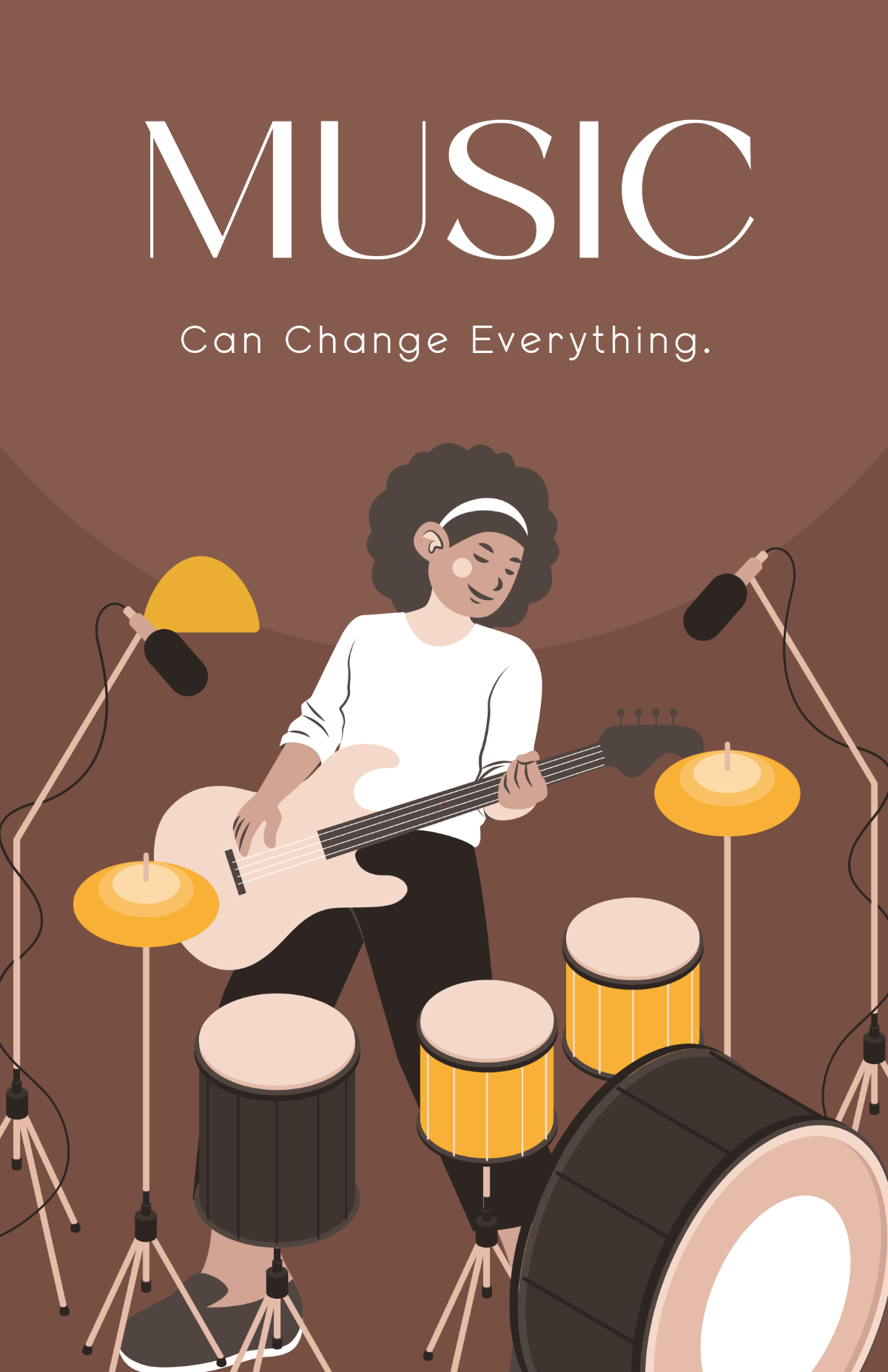 Free Music Poster Templates Editable And Printable