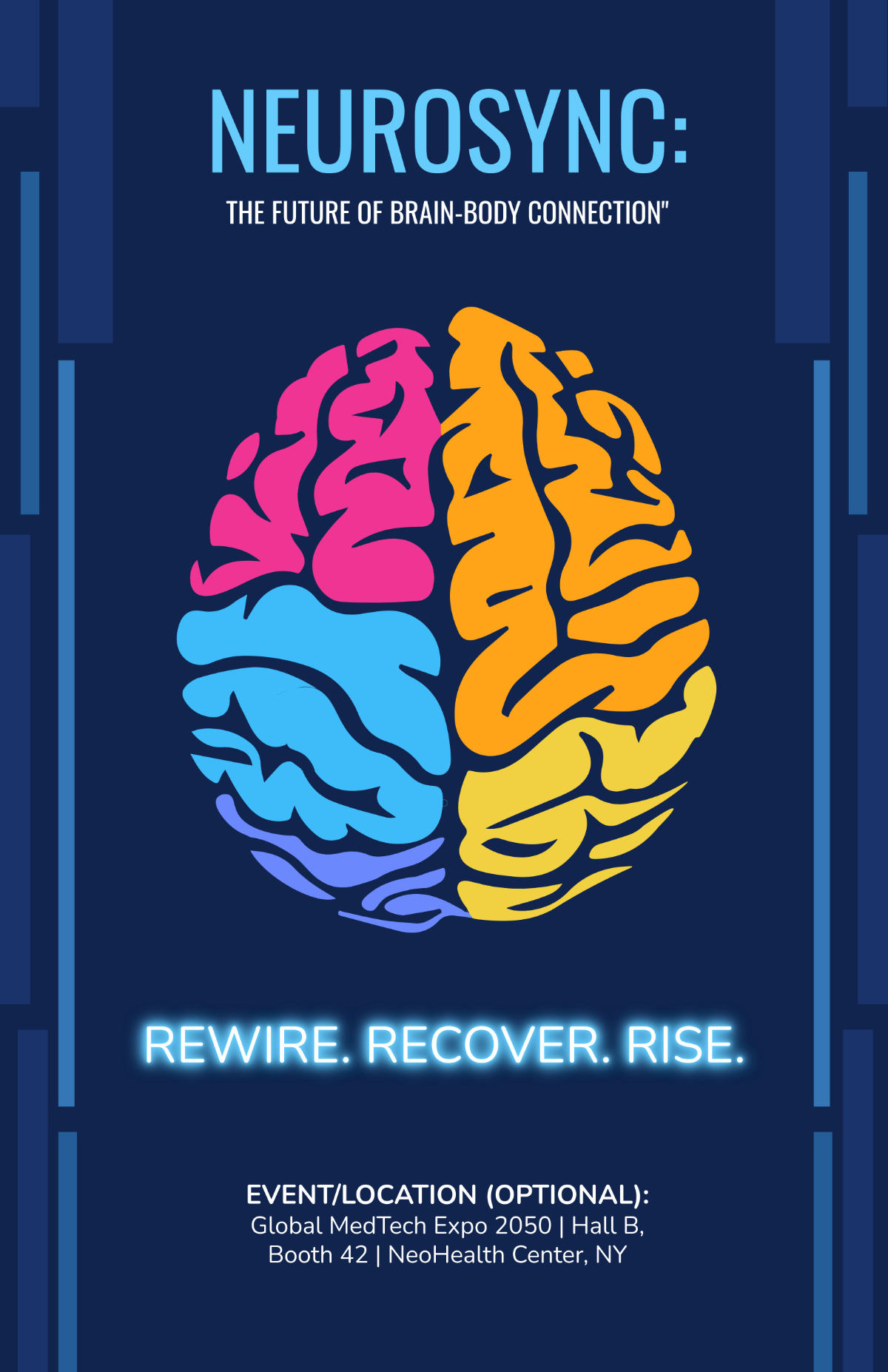 Free Futuristic Medical Poster Template