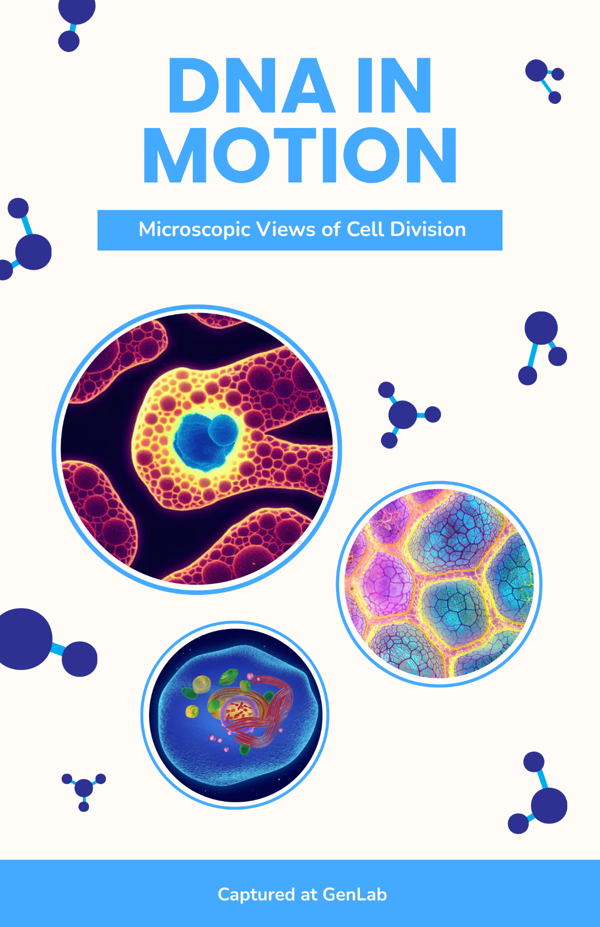 Free Scientific Photo Poster Template