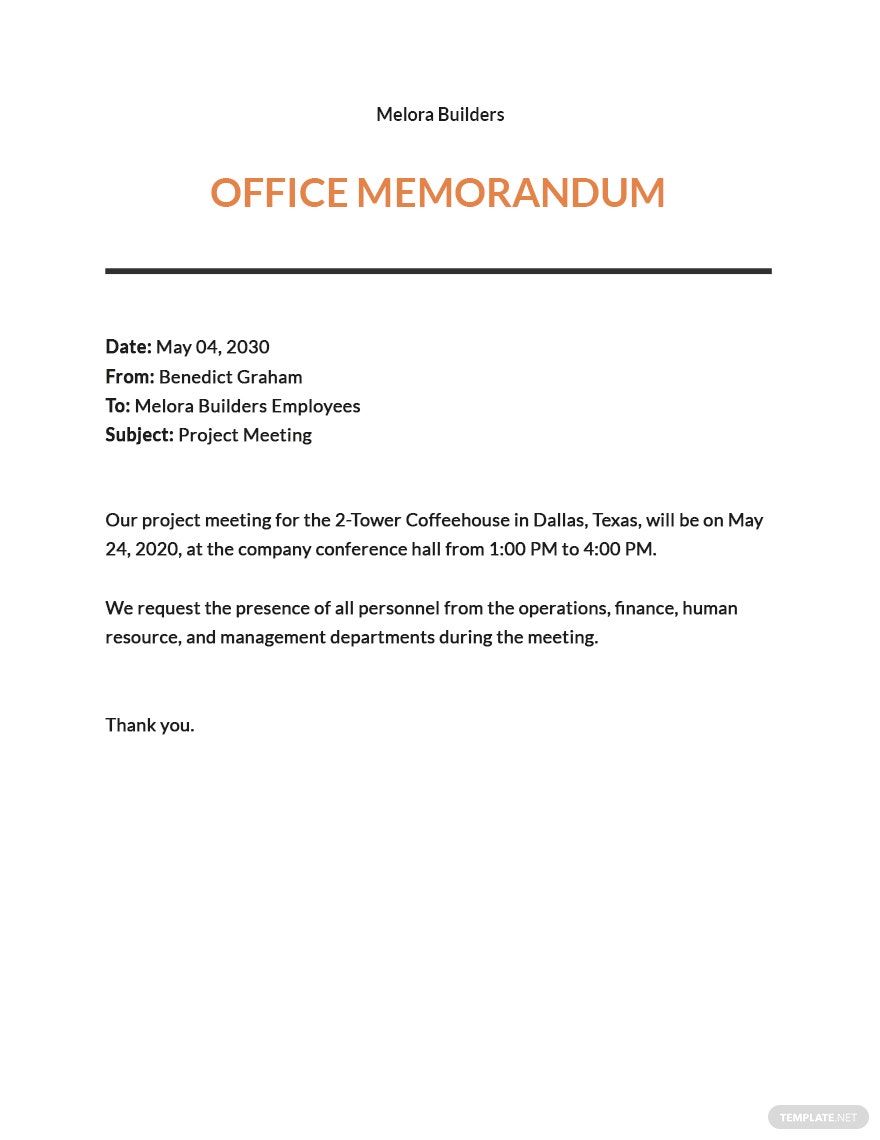 Sample Memo To Employees For Late Coming Template Fre - vrogue.co