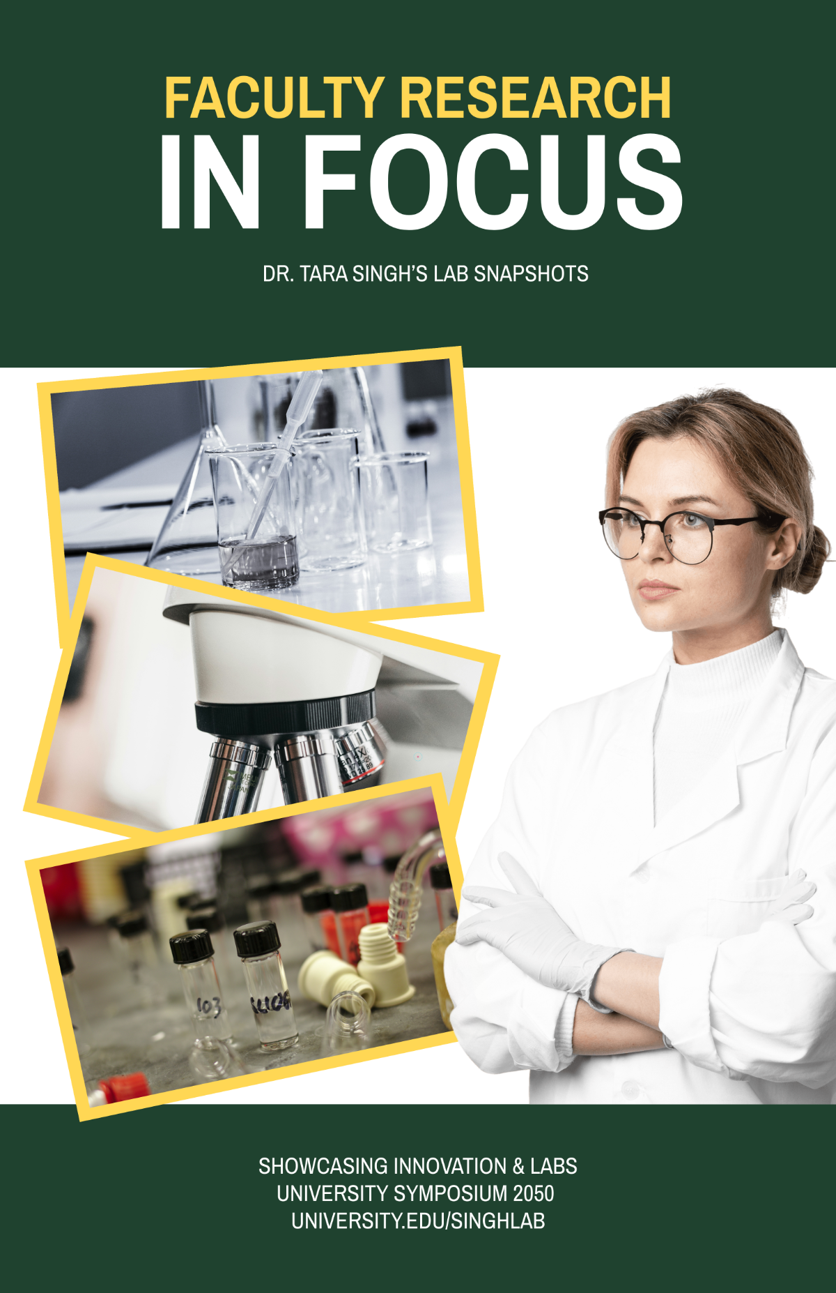 Free Academic Photo Poster Template