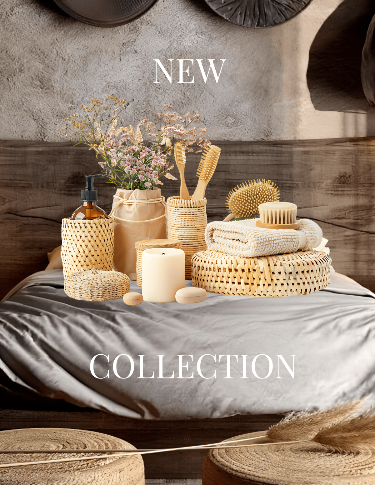 Free Rustic Interior Photo Template