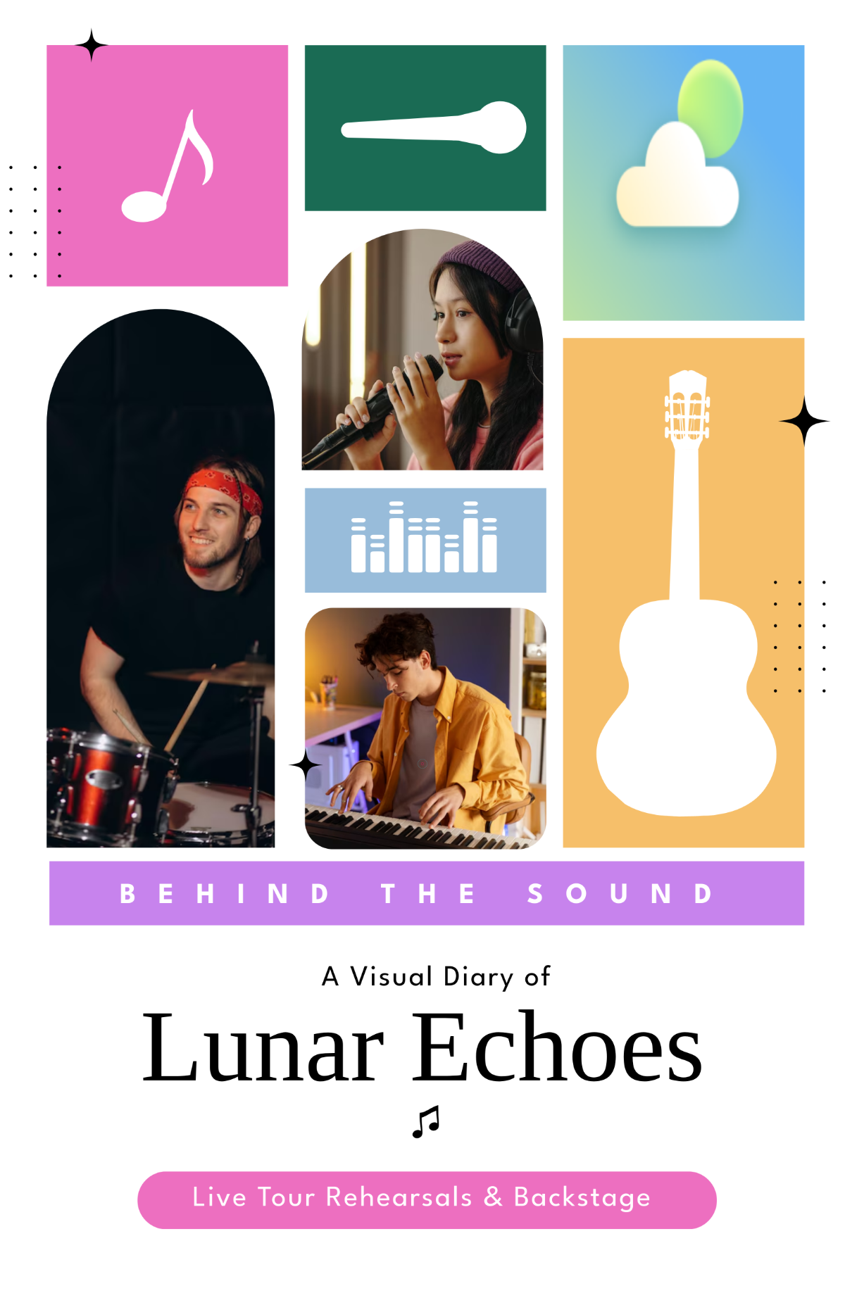 Free Creative Music Photo Poster Template