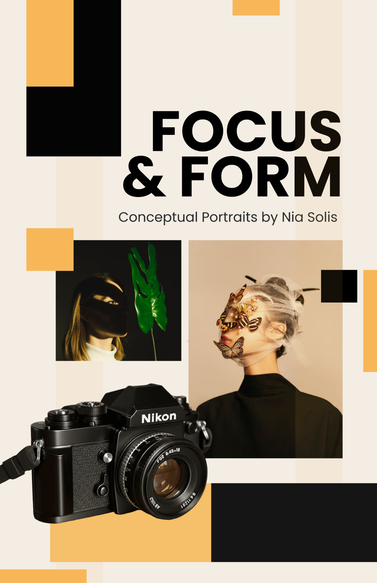 Free Photography Poster Design Template