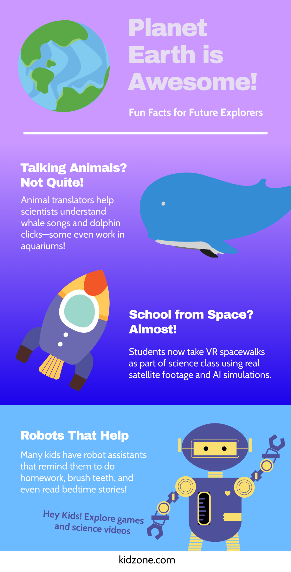 Free Colorful Infographic Poster for Kids Template