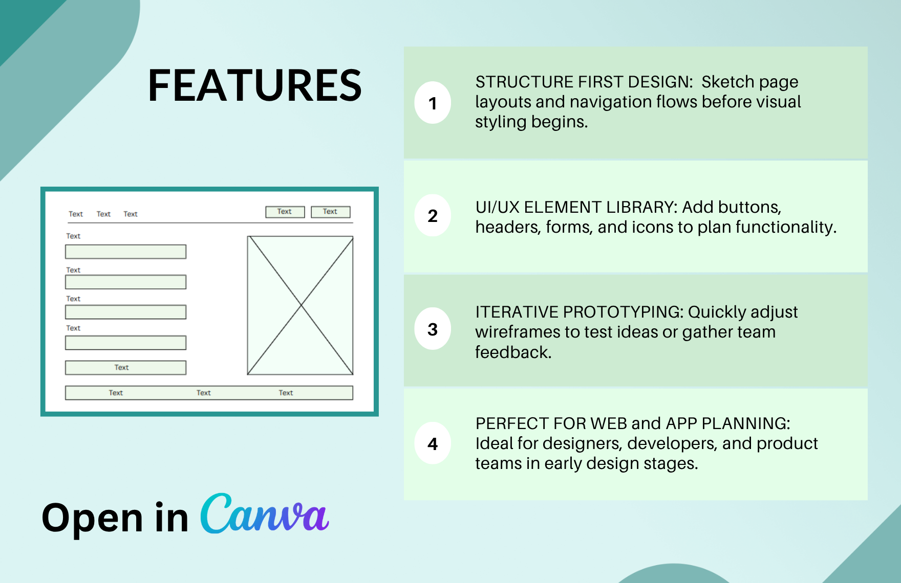 Free Wireframe Template