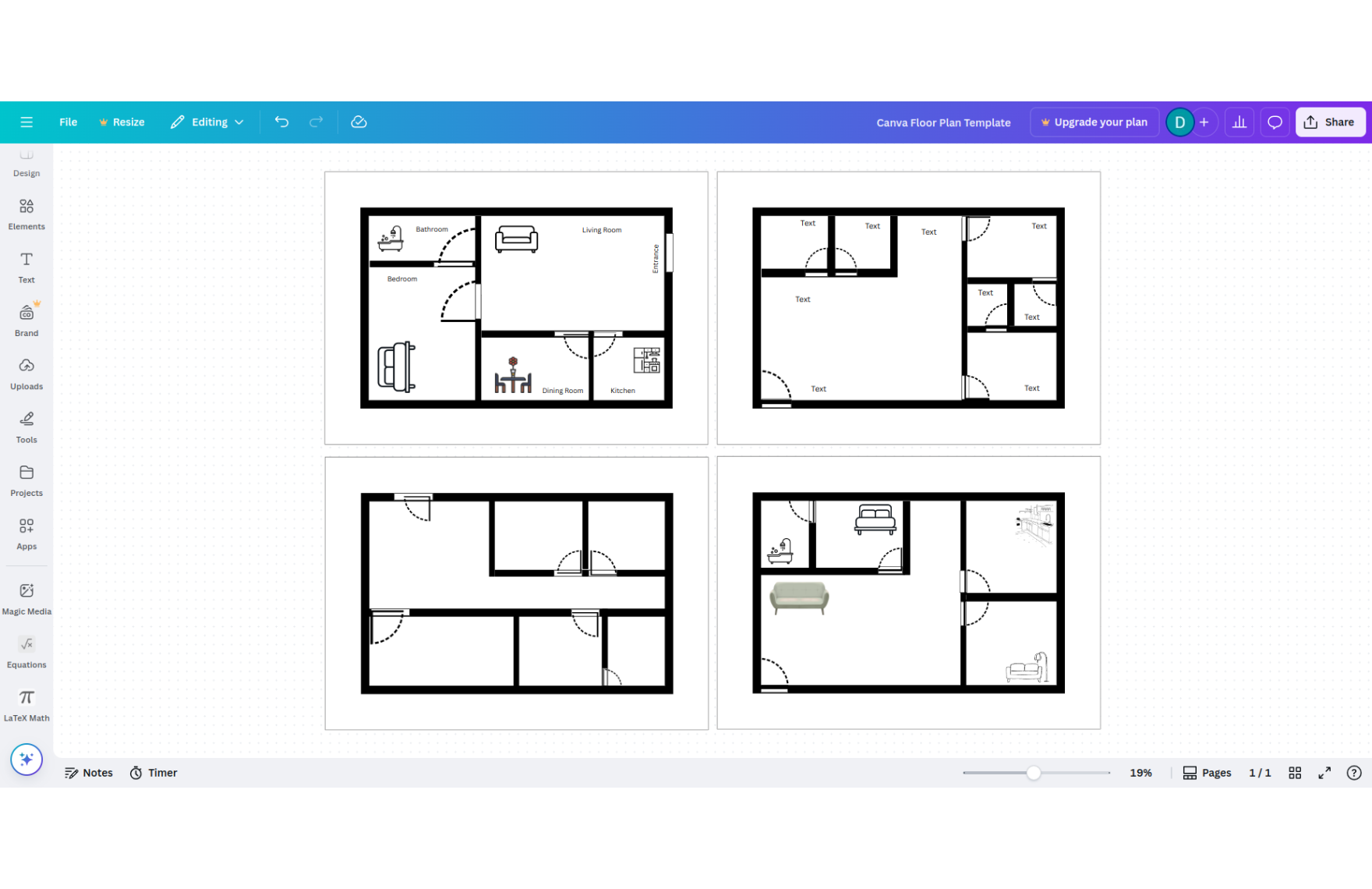 Free Floor Plan Template