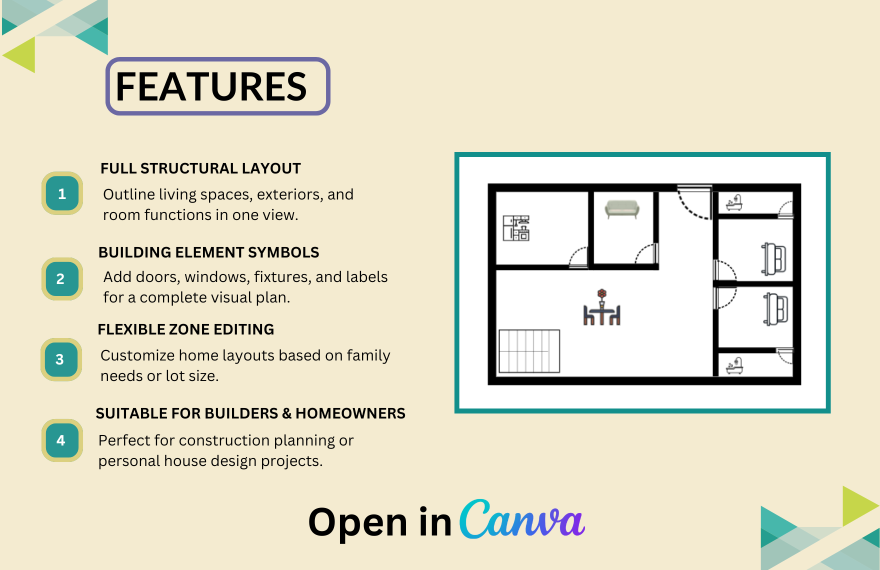 Free House Plan Template