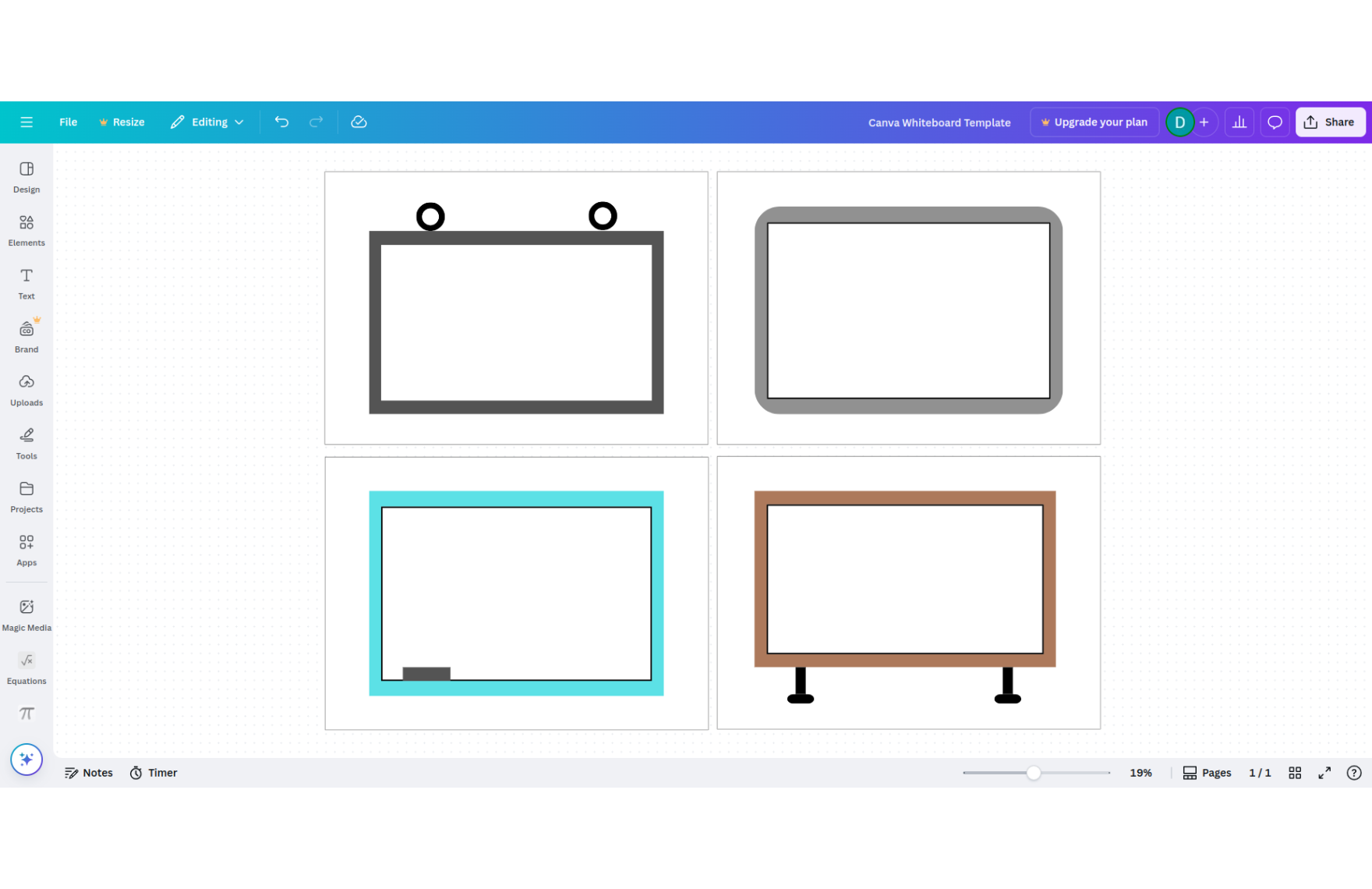 Free Whiteboard Template