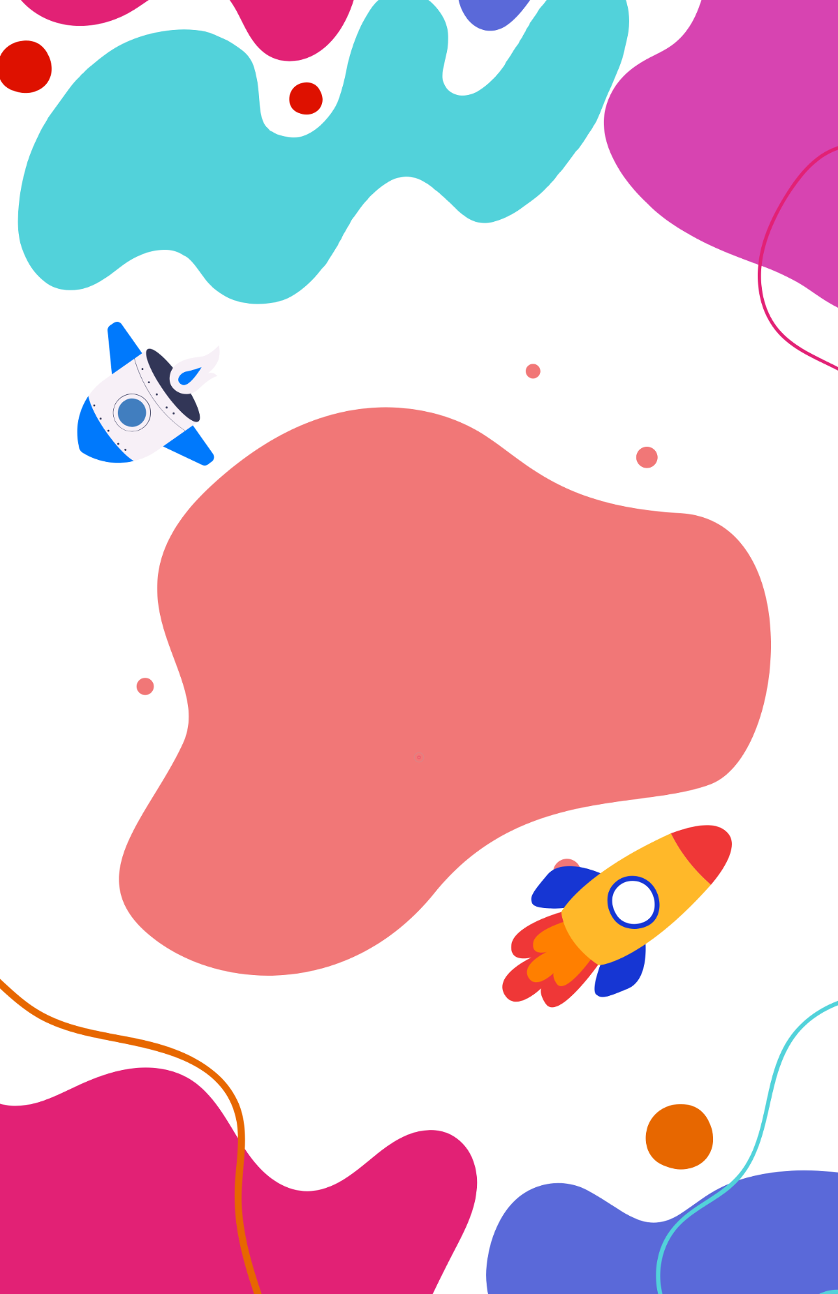 Abstract Background Technology Poster Template