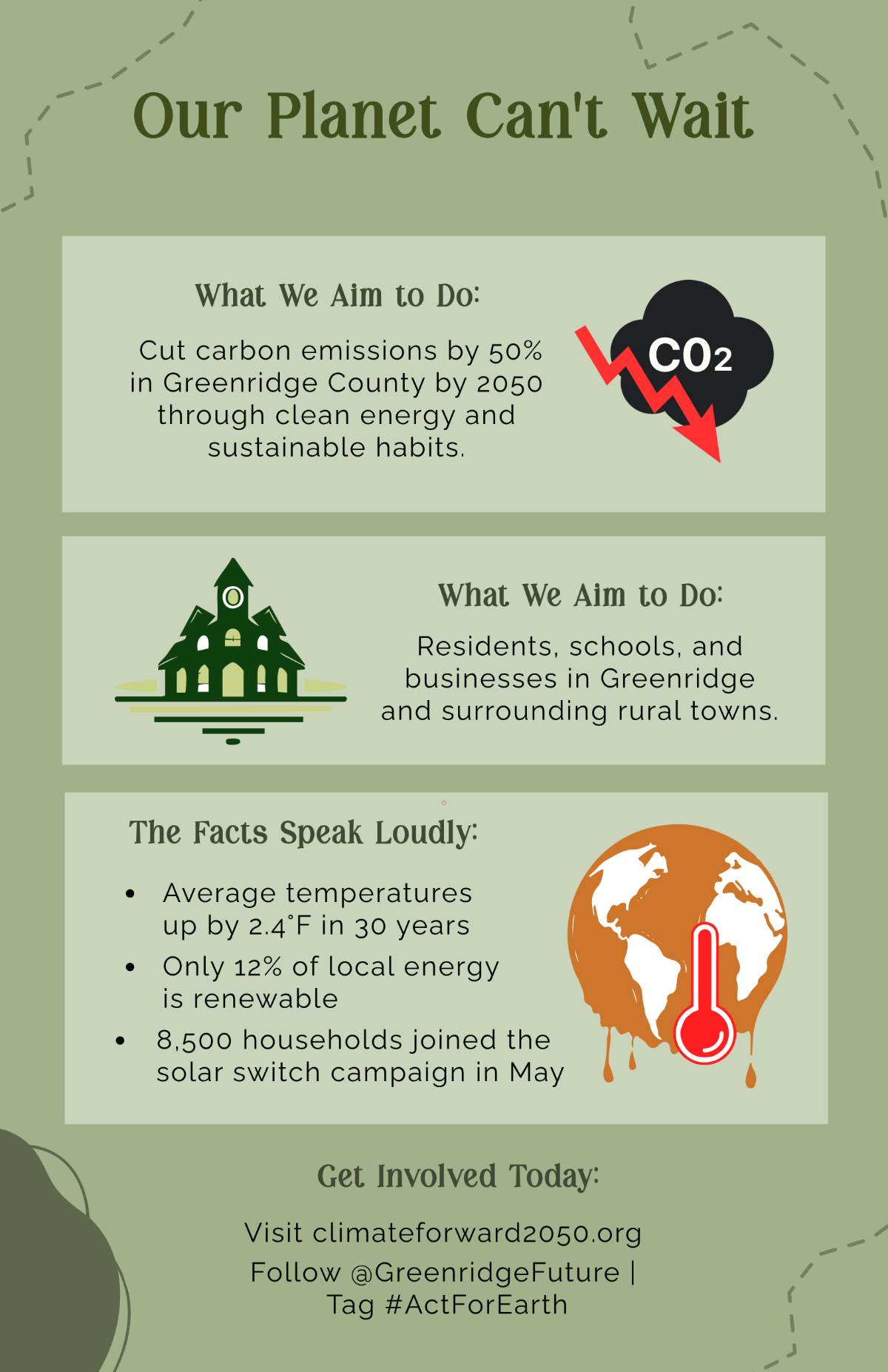 Free Climate Change Infographic Poster Template