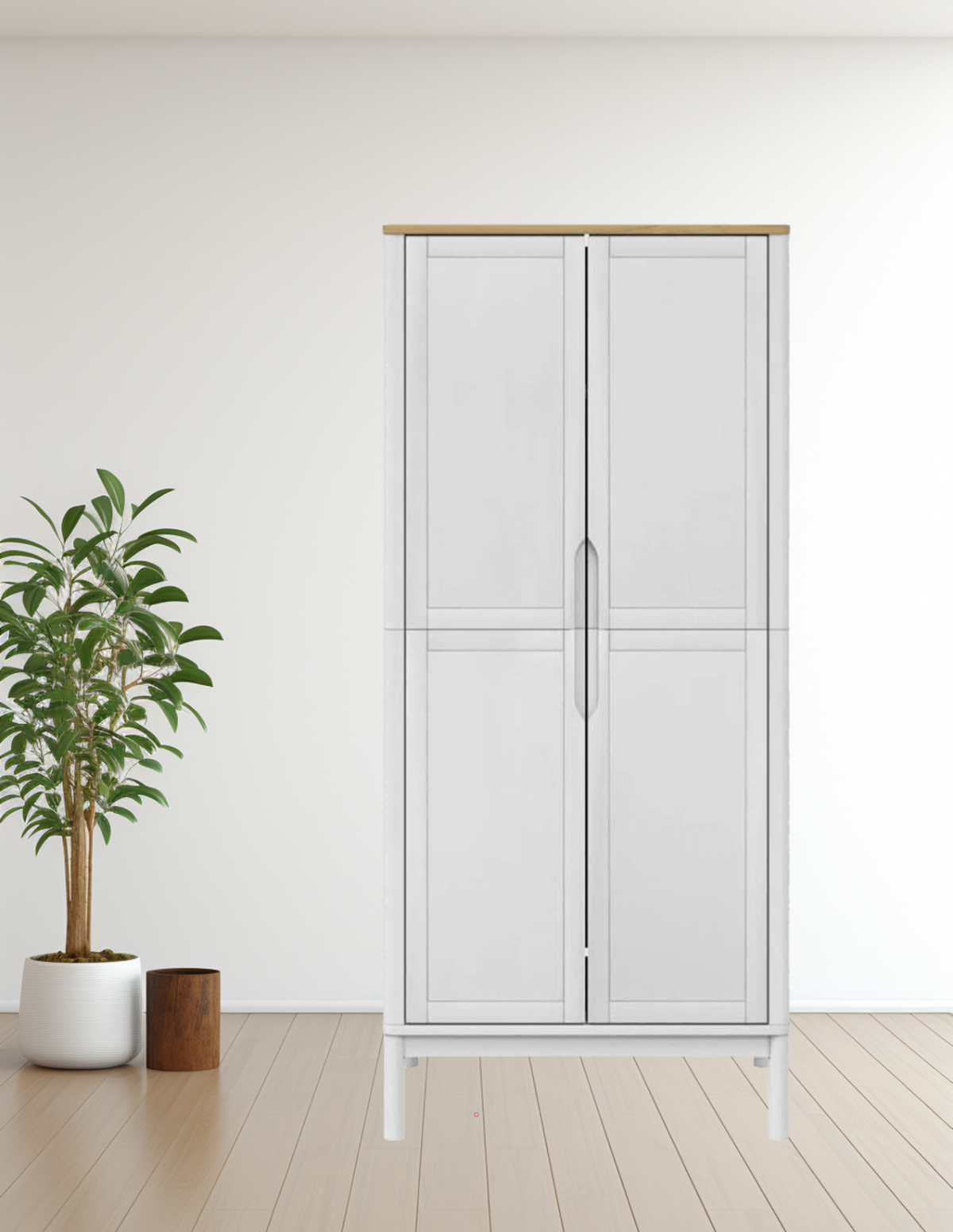 Free White Interior Photo Template