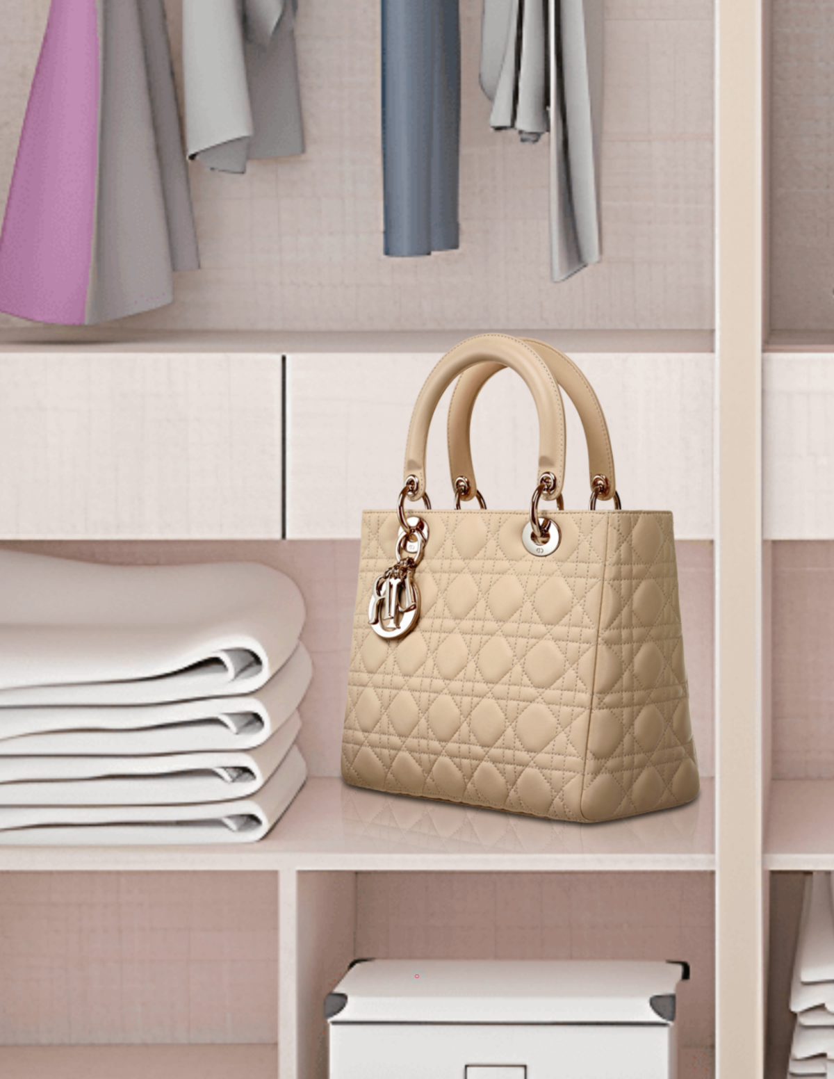 Free Wardrobe Interior Photo Template