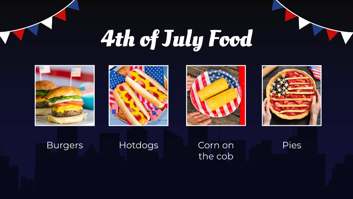 Free 4th of July Presentation Template to Edit Online