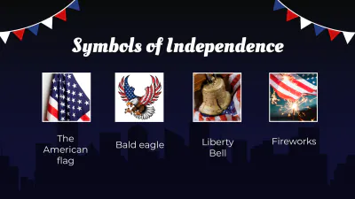 Free 4th of July Presentation Template to Edit Online