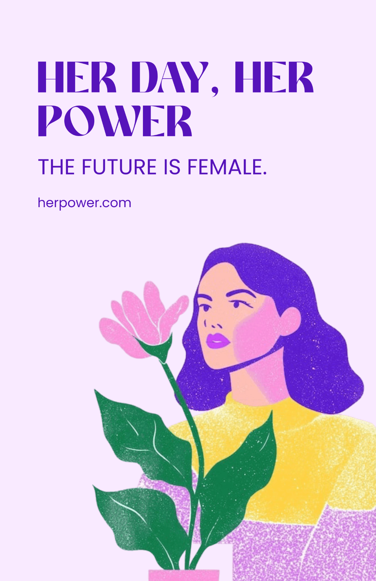 Free Women's Day Celebration Poster Template