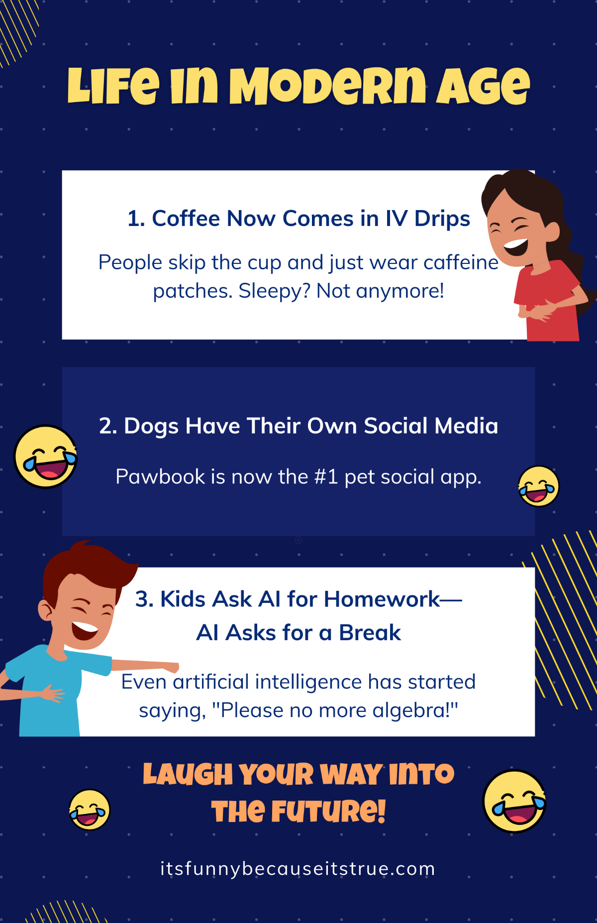 Free Funny Infographic Poster Template
