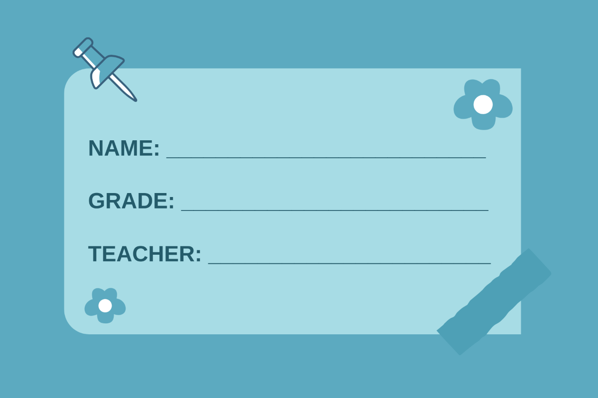 Free School Folder Label Template
