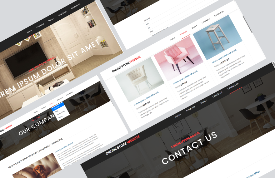 Free Ecommerce PHP Website