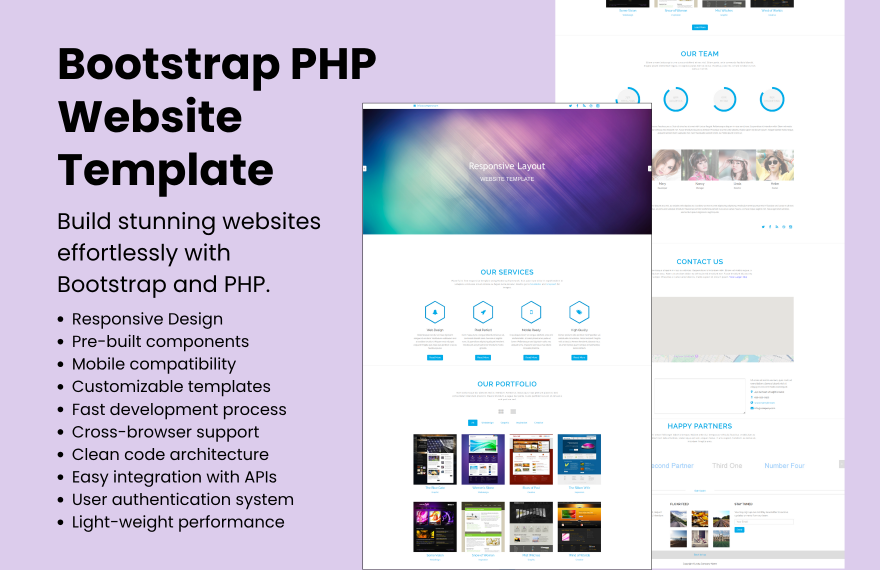 Free Bootstrap PHP Website in PHP to Download
