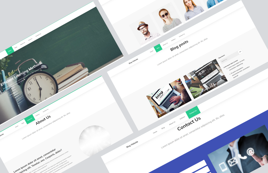 Free Bootstrap PHP Website