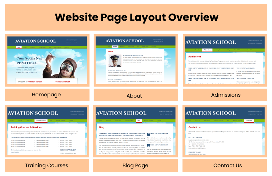 Free School PHP Website