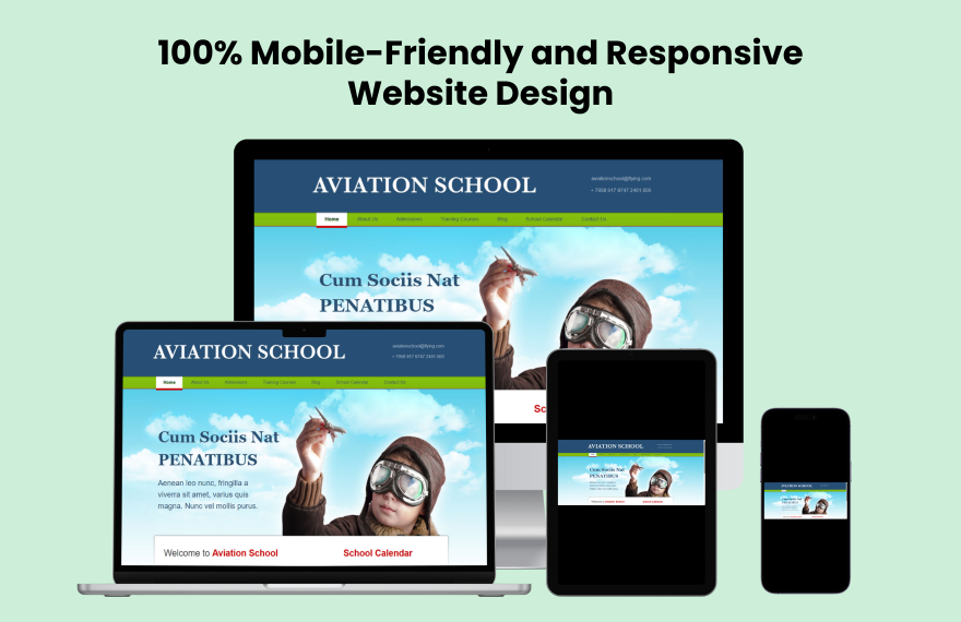 Free School PHP Website