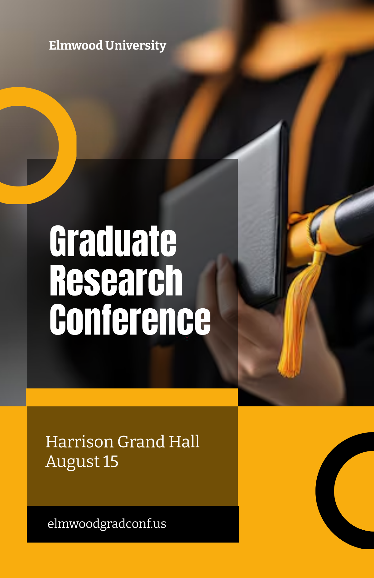 Free Graduate Conference Poster Template