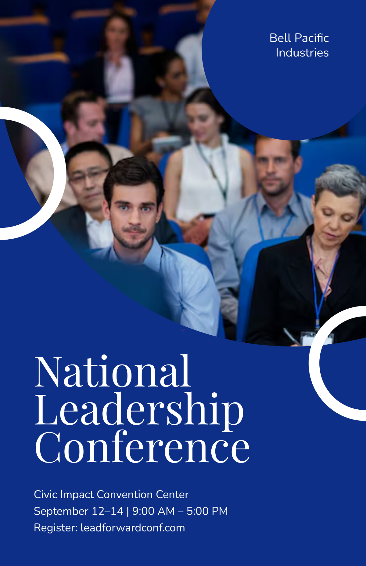 Free Leadership Conference Poster Template