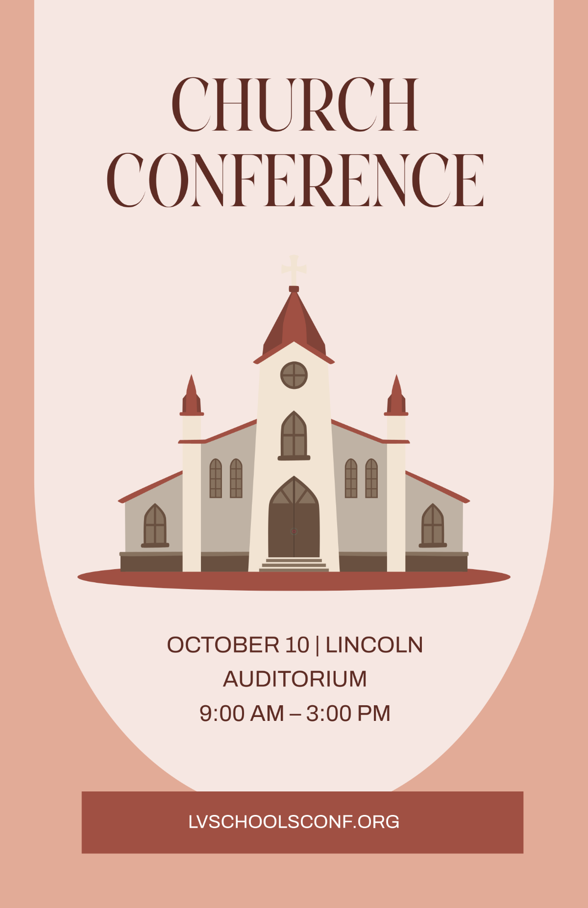 Free Church Conference Poster Template