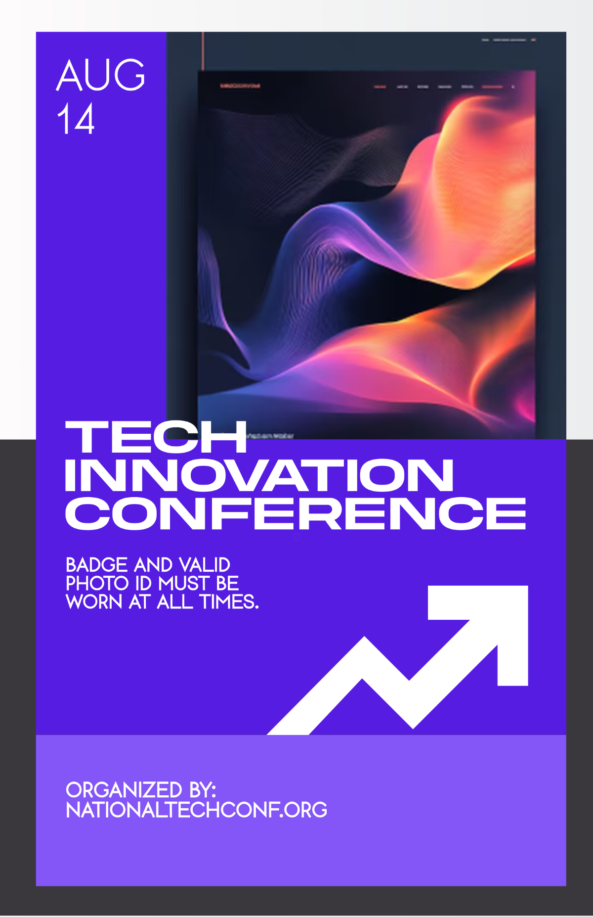 Free Conference Guidelines Poster Template