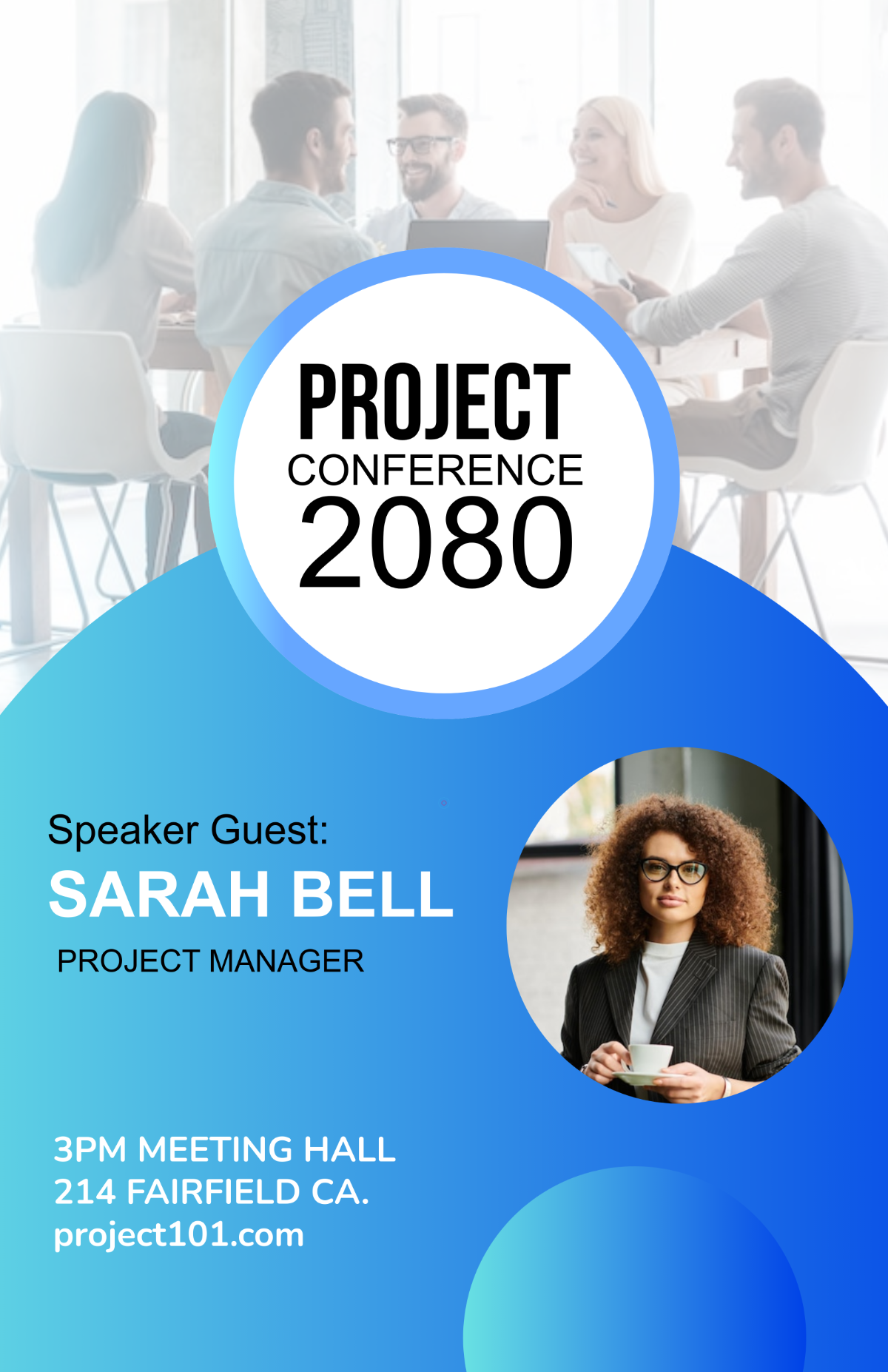 Free Project Conference Poster Template
