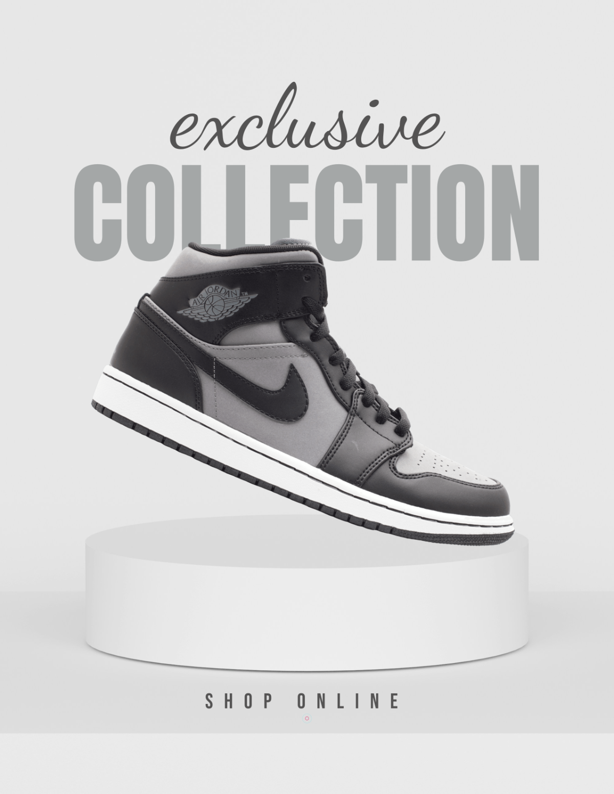 Free Podium Shoe Photo Template